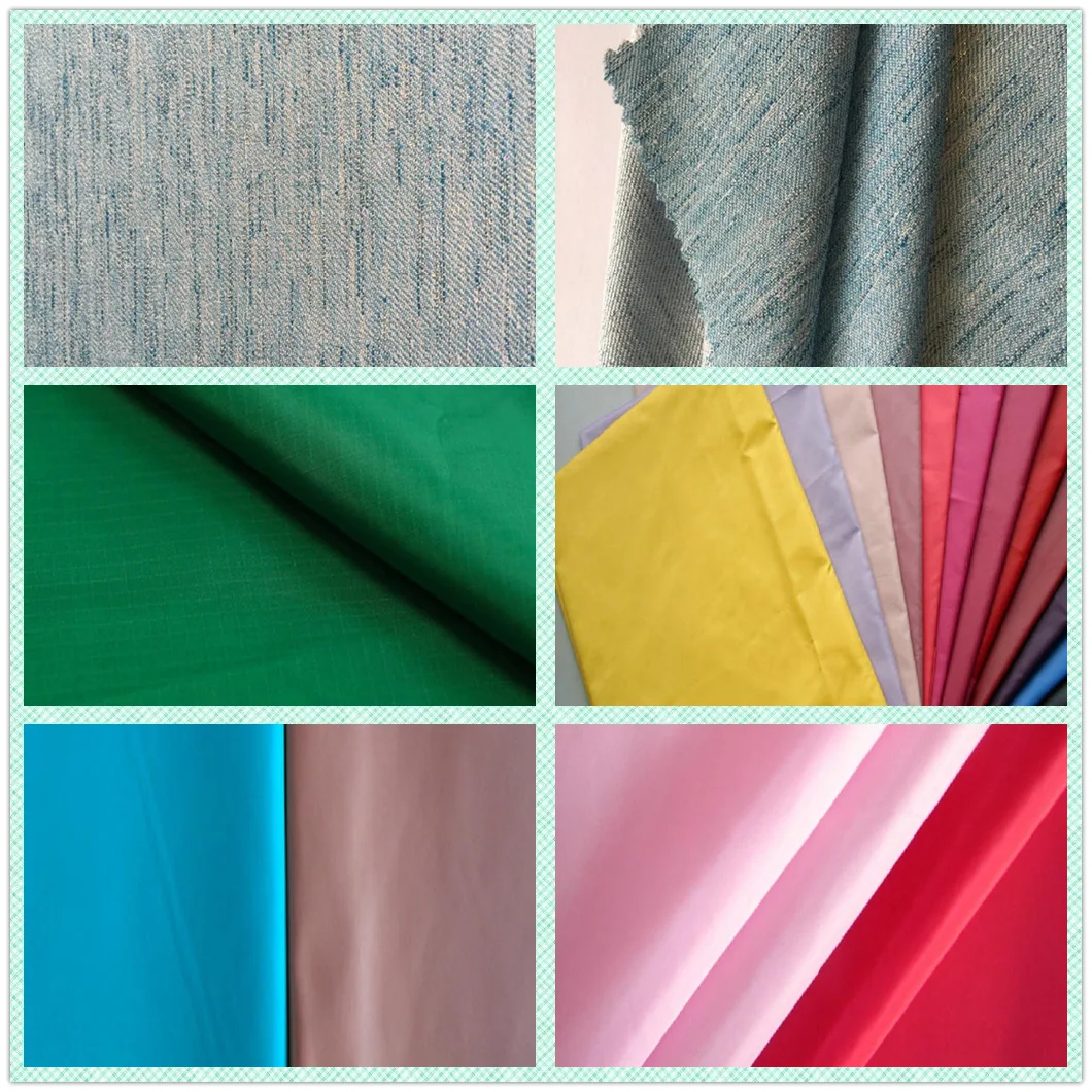 Fashion Trend Sustainable Eco Friendly Fabric 130GSM Linen Look Grs Recycled Polyester Woven Solid Dyed Pd Slub Plain Fabric